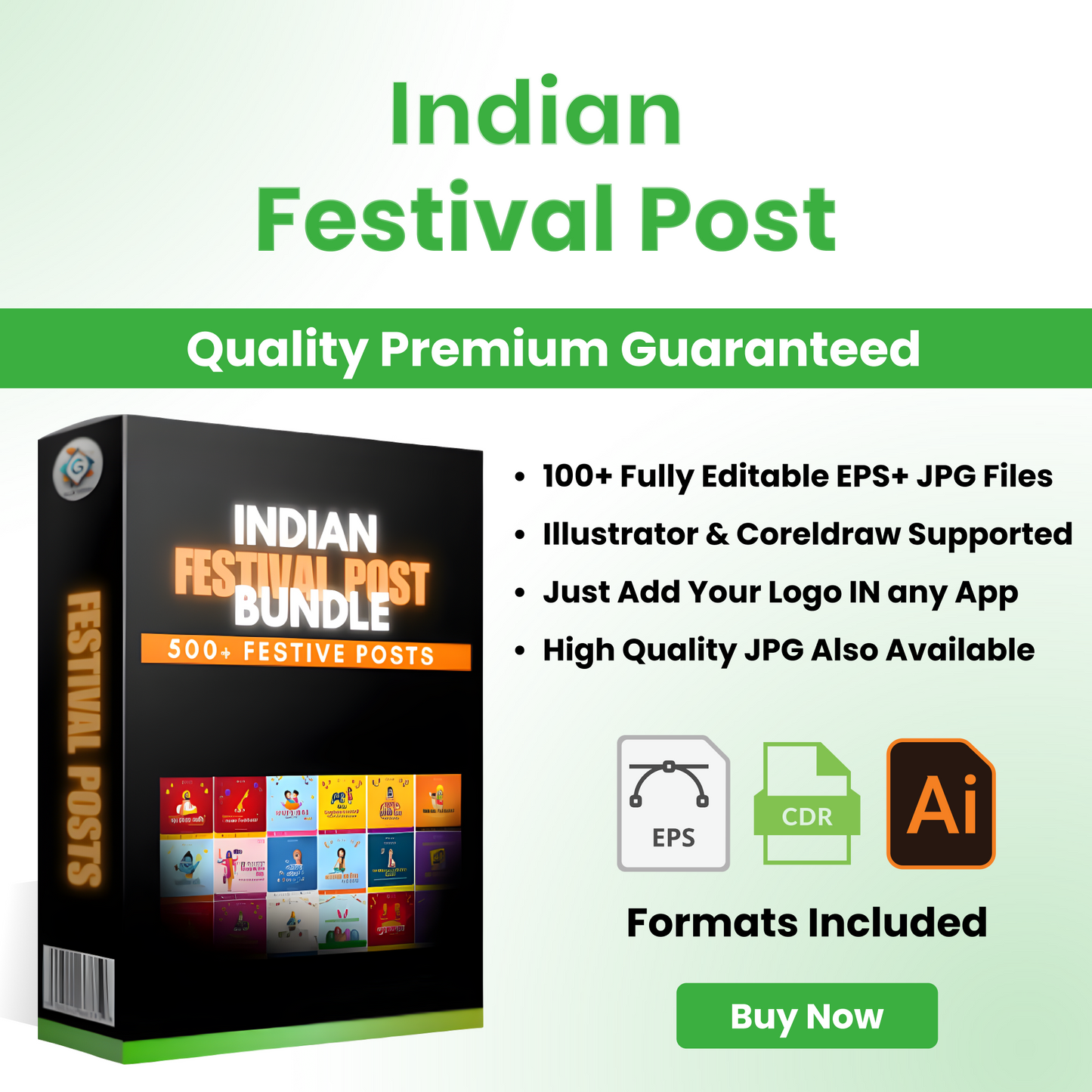 Indian Festival Post Pack! 500+ Templates for Instant Virality š