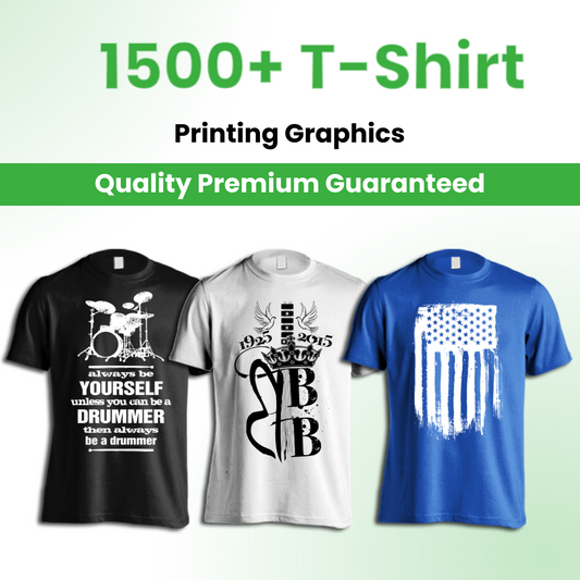 👕 1,500+ T-Shirt Graphics That SELL! POD Success Kit 💥